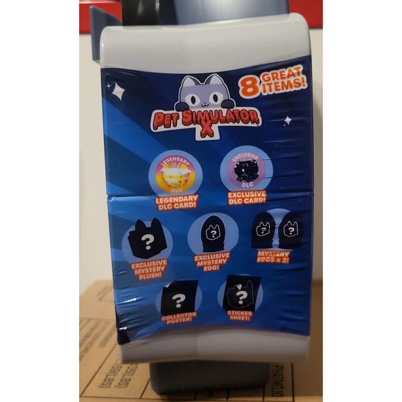 Roblox Pet Simulator X Collector Pack bundle w/DLC codes BRAND NEW in hand Gray - Picture 5 of 5